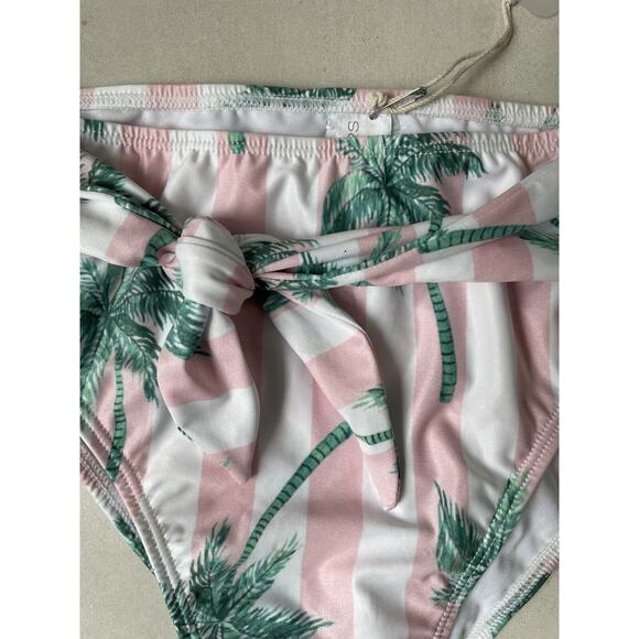 Kenny Flowers Swim Bikini Bottom Tie Front The Palm Beach Striped - Picture 3 of 10